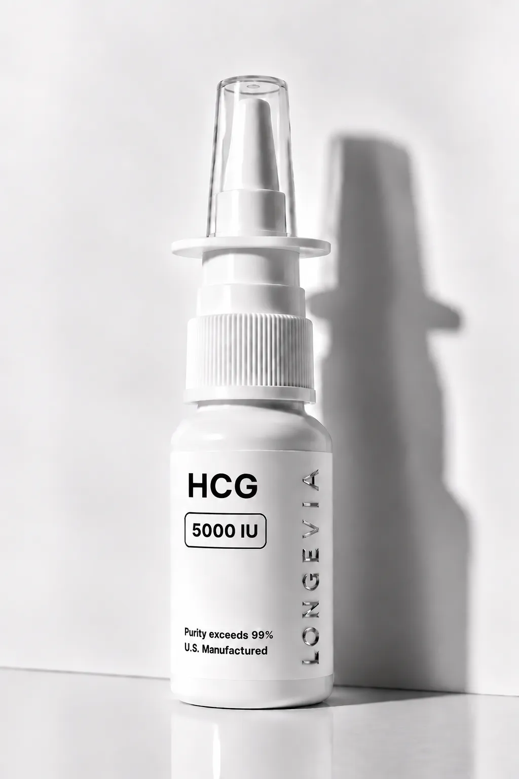 HCG 5000 IU / 10000 IU — 45 Sprays research peptide vial, photo 2 of 2